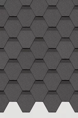 Гибкая черепица Дёке Стандарт Сота Серый Гибкая черепица Дёке Стандарт Сота Серый