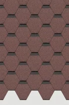 Гибкая черепица Дёке Standard Сота Красная