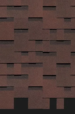 Гибкая черепица Docke Premium Генуя Зрелый каштан Гибкая черепица Docke Premium Генуя Зрелый каштан