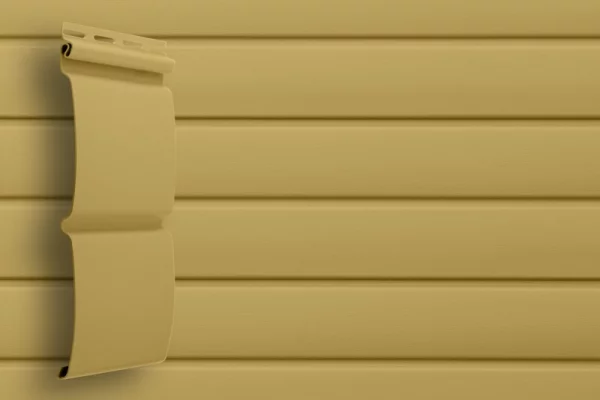 Сайдинг Блок хаус Стандарт Карамельный Grand Line-1