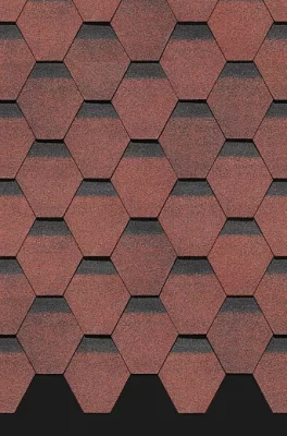 Гибкая черепица Docke Premium Шеффилд Клубника Гибкая черепица Docke Premium Шеффилд Клубника