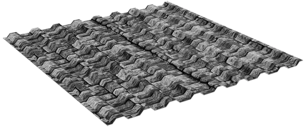 Профнастил для забора МП-20 Экостил глянцевый Белый камень 0,5 мм-1 Профнастил для забора МП-20 Экостил глянцевый Белый камень 0,5 мм-1