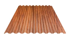 Профнастил для забора C-21 ECOSTEEL матовый Мореный дуб 0,5 мм