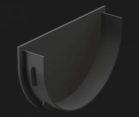 Заглушка воронки Docke Premium графит Заглушка воронки Docke Premium графит