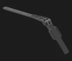 Крепление регулируемое для кронштейна желоба Docke Premium графит