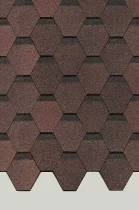 Гибкая черепица Docke Europa Karat Коричневый