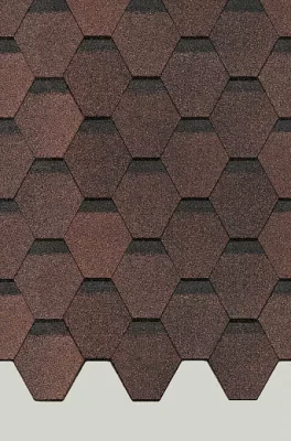 Гибкая черепица Docke Europa Karat Коричневый Гибкая черепица Docke Europa Karat Коричневый