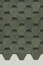 Гибкая черепица Docke Europa Karat Зеленый