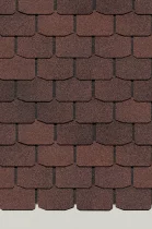 Гибкая черепица Docke Europa SLATE Коричневый