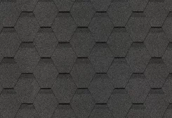 Гибкая черепица Docke Eurasia Шестигранник Серая