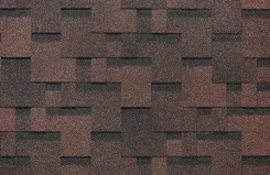Гибкая черепица Docke Eurasia Лабиринт Коричневая