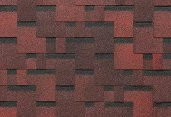 Гибкая черепица Docke Eurasia Лабиринт Красная