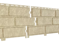 Фасадные панели Стоун Хаус Кирпич Песочный U-plast