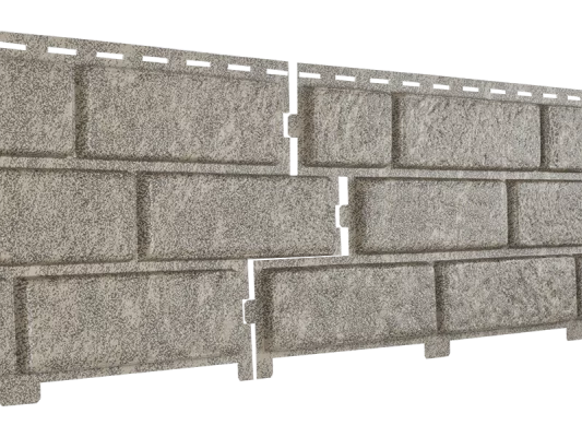 Фасадные панели Стоун Хаус Кирпич Бежевый U-plast Фасадные панели Стоун Хаус Кирпич Бежевый U-plast