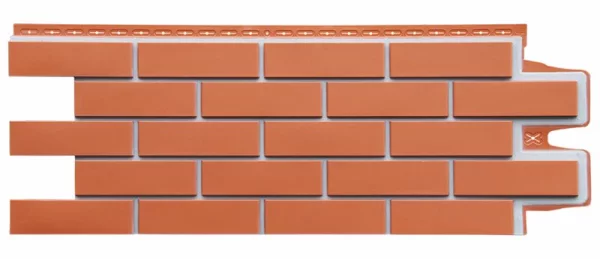 Фасадные панели Премиум Клинкерный кирпич Коралловый GrandLine Фасадные панели Премиум Клинкерный кирпич Коралловый GrandLine