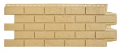 Фасадные панели Стандарт Состаренный Кирпич Песочный GrandLine