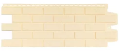 Фасадные панели Стандарт Состаренный Кирпич Бежевый GrandLine