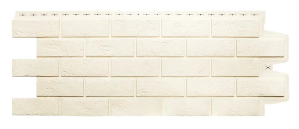 Фасадные панели Стандарт Состаренный Кирпич Молочный GrandLine Фасадные панели Стандарт Состаренный Кирпич Молочный GrandLine