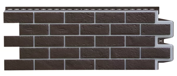 Фасадные панели Премиум Состаренный кирпич Шоколадный GrandLine Фасадные панели Премиум Состаренный кирпич Шоколадный GrandLine