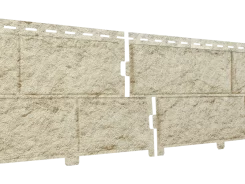 Фасадные панели Стоун Хаус Камень Золотистый U-plast