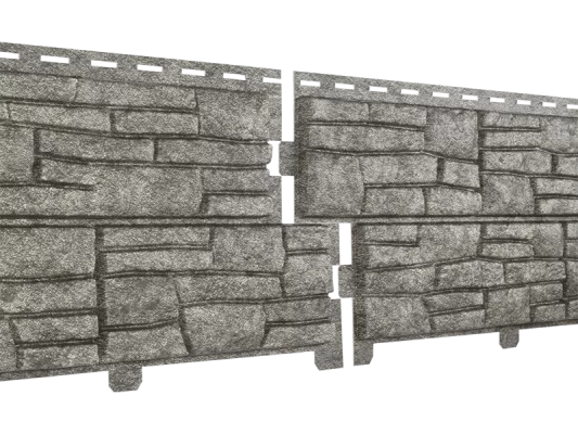 Фасадные панели Стоун-хаус Сланец Бежевый U-plast Фасадные панели Стоун-хаус Сланец Бежевый U-plast