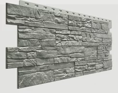 Фасадные панели Stein базальт Docke