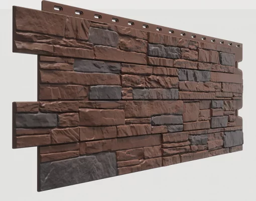 Фасадные панели Stein темный орех Docke