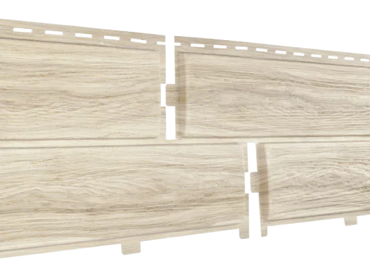 Фасадные панели Хокла Лиственница Светлая U-plast Фасадные панели Хокла Лиственница Светлая U-plast