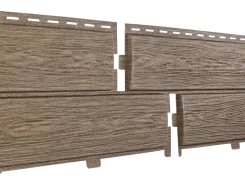 Фасадные панели Хокла Лиственница Медовая U-plast