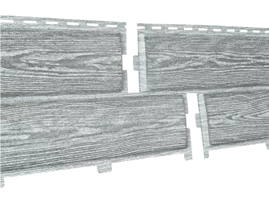 Фасадные панели Хокла Винтаж Пепел U-plast Фасадные панели Хокла Винтаж Пепел U-plast