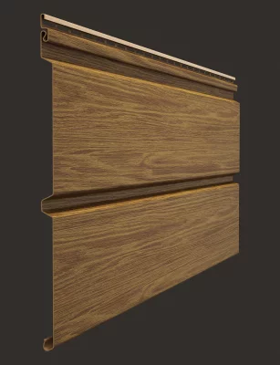 Сайдинг Docke БРУС LUX Миндаль D6S 3,6х0,30 м-1