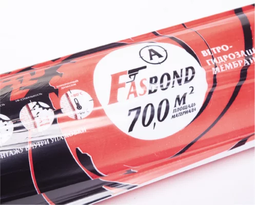 Мембрана гидроизоляционная ветрозащитная FASBOND 70 м2 Мембрана гидроизоляционная ветрозащитная FASBOND 70 м2