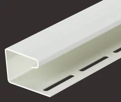 J-профиль BERGART LUX 30 мм 3 м Пломбир Docke