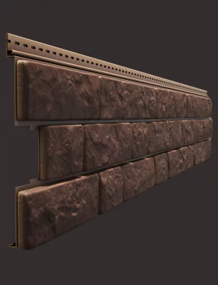 Сайдинг Docke BERGART LUX Кедровый орех Сайдинг Docke BERGART LUX Кедровый орех