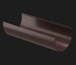 Желоб водосточный Docke Premium D120 h76 3 м шоколад