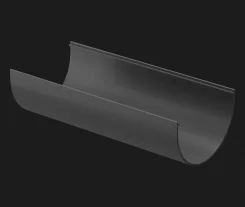 Желоб водосточный Docke Premium D120 h76 3 м графит