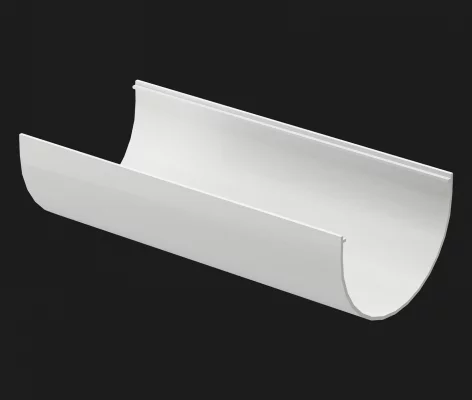 Желоб водосточный Docke Premium D120 h76 3 м пломбир Желоб водосточный Docke Premium D120 h76 3 м пломбир