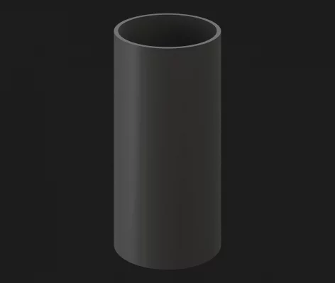 Труба водосточная Docke Premium D85 1 м графит Труба водосточная Docke Premium D85 1 м графит