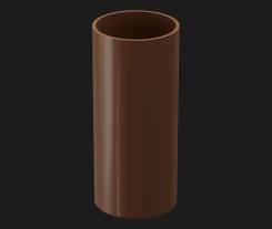 Труба водосточная Docke Premium D85 1 м каштан