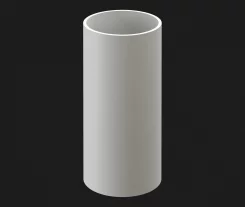 Труба водосточная Docke Premium D85 3 м пломбир