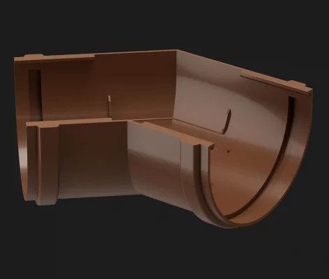 Угловой элемент Docke Premium 135 каштан Угловой элемент Docke Premium 135 каштан