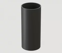 Труба водосточная Docke Standard D80 3 м серый