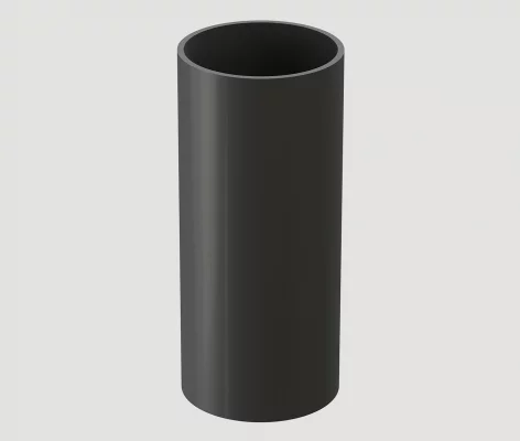 Труба водосточная Docke Standard D80 2 м серый Труба водосточная Docke Standard D80 2 м серый