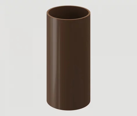 Труба водосточная Docke Standard D80 3 м Светло-коричневый 8017 Труба водосточная Docke Standard D80 3 м Светло-коричневый 8017