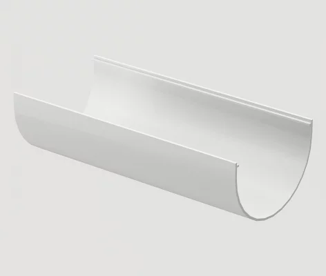 Желоб водосточный Docke Standard D120,7 h70 2 м белый Желоб водосточный Docke Standard D120,7 h70 2 м белый
