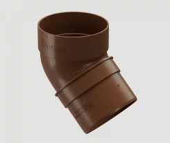 Колено Docke Standard 45  Светло-коричневый 8017