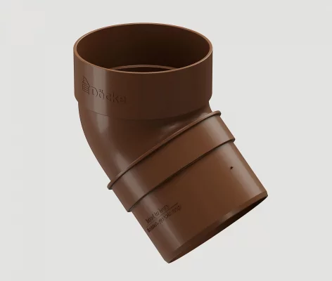 Колено Docke Standard 45 Светло-коричневый 8017 Колено Docke Standard 45 Светло-коричневый 8017