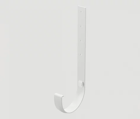 Кронштейн желоба металлический Docke Standard 300 мм белый Кронштейн желоба металлический Docke Standard 300 мм белый