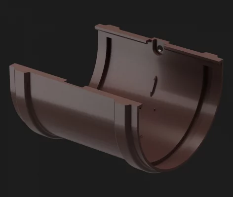 Соединитель желобов Docke Premium шоколад Соединитель желобов Docke Premium шоколад