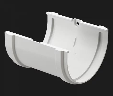 Соединитель желобов Docke Premium пломбир Соединитель желобов Docke Premium пломбир